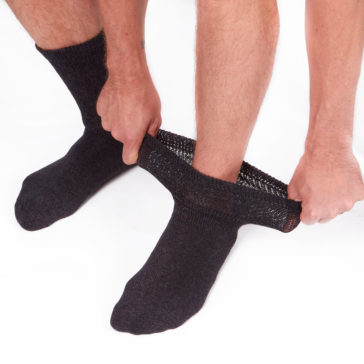 Grip Guardian 3 Pairs Non-Restrictive Diabetic Socks