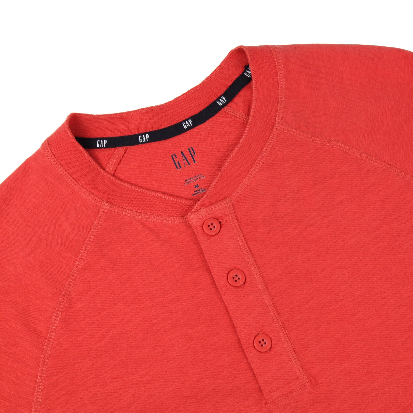 GAP Short Sleeve Henley T-Shirt