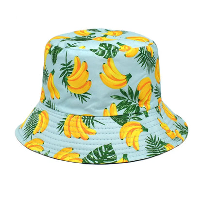 Women's Vacation Classic Style Banana Flat Eaves Bucket Hat