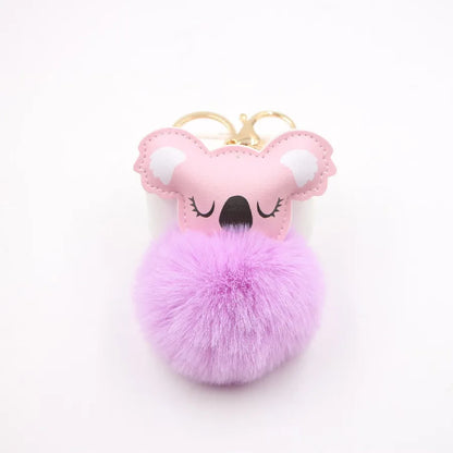 koala koala hair ball small pendant bag key chain accessories pendant gift wholesale