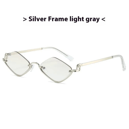 Simple Style Classic Style Solid Color Ac Polygon Full Frame Women's Sunglasses