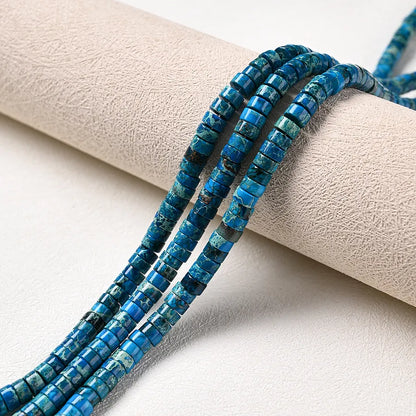 3 Strands / package Hole 1~1.9mm natural stone Imperial Jasper Irregular Colorful Waves Polished Beads