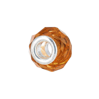 1 Piece 15*15mm Alloy Resin Geometric Polished Beads