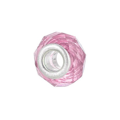 1 Piece 15*15mm Alloy Resin Geometric Polished Beads