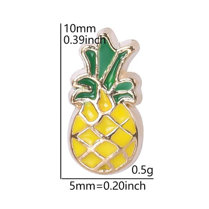 20 PCS/Package Alloy Color Block Pendant