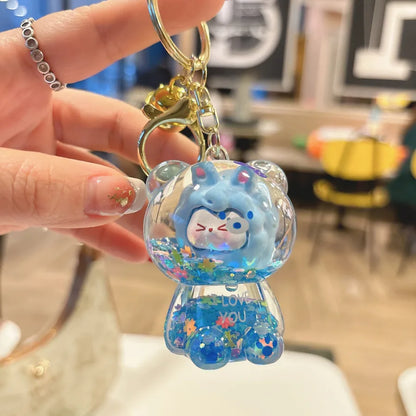 1 Piece Cute Cartoon Character Acrylic Unisex Bag Pendant Keychain