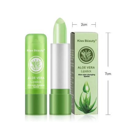 kiss beauty  lipstick color change lip balm moisturizing waterproof anti-dry crack temperature change lipstick wholesale