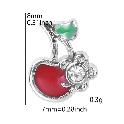 20 PCS/Package Alloy Color Block Pendant
