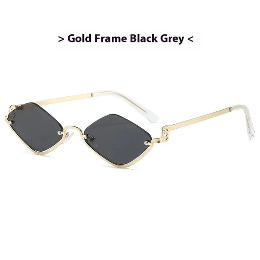 Simple Style Classic Style Solid Color Ac Polygon Full Frame Women's Sunglasses