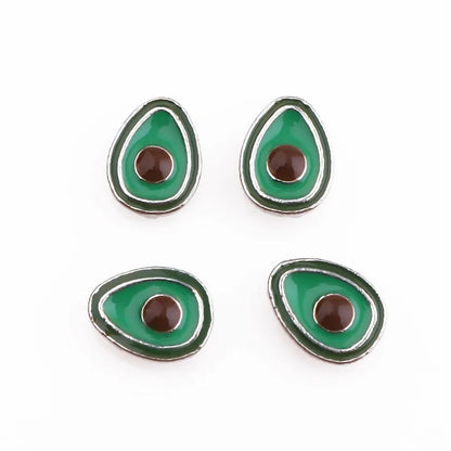 20 PCS/Package Alloy Color Block Pendant