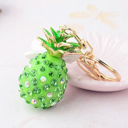 Simple Style Classic Style Pineapple Zinc alloy Unisex Bag Pendant Keychain