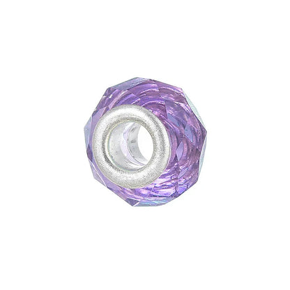 1 Piece 15*15mm Alloy Resin Geometric Polished Beads