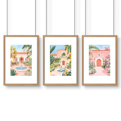 Pictures For Walls | Set of 3 Beach Decor Wall art Prints