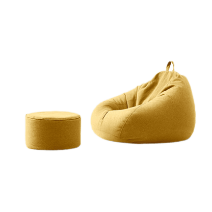 Piggy Beanbag And Footstool