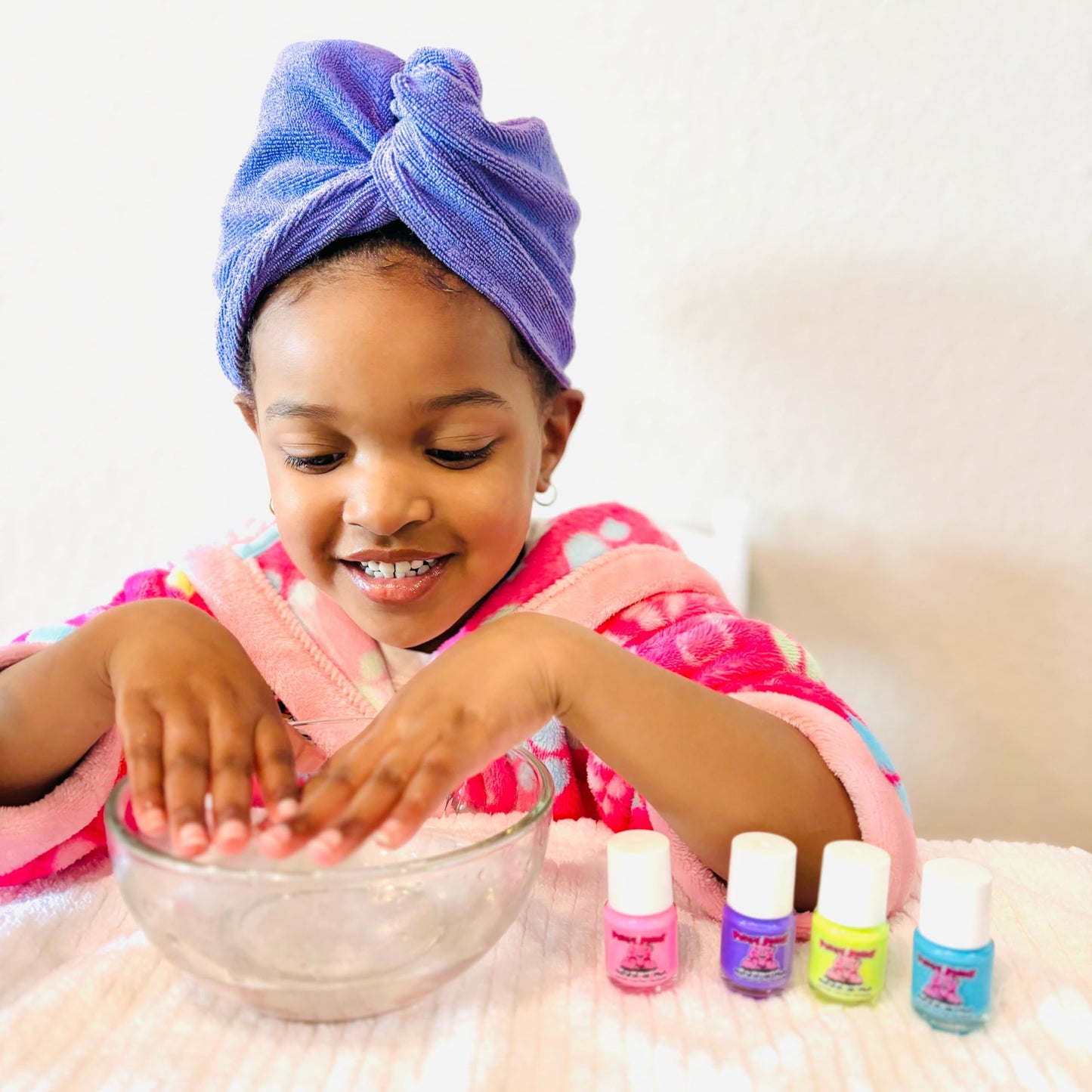 Piggy Paint 100% Non-Toxic Kids Nail Polish – Water-Based, Odorless & Kid-Friendly – Funny Bunny