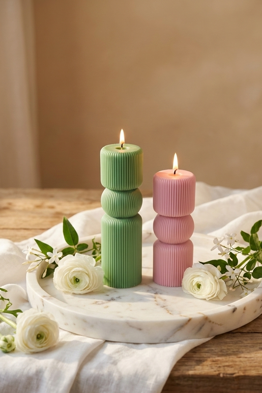 Roman Pillar Candle