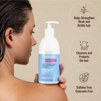 Pilopeptan Woman Shampoo – Strengthen, Volumize & Nourish with Peptan 3 Complex