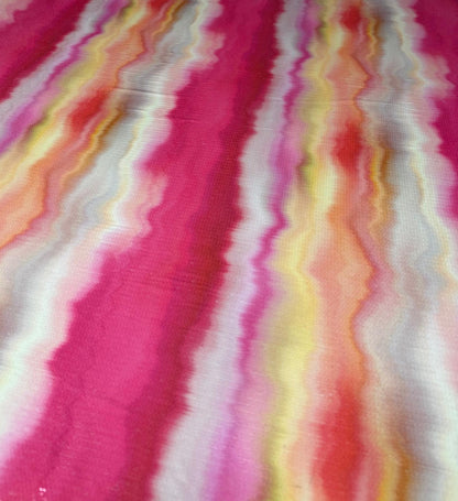 Pink Ombre Sequin Fabric for Summer Dresses