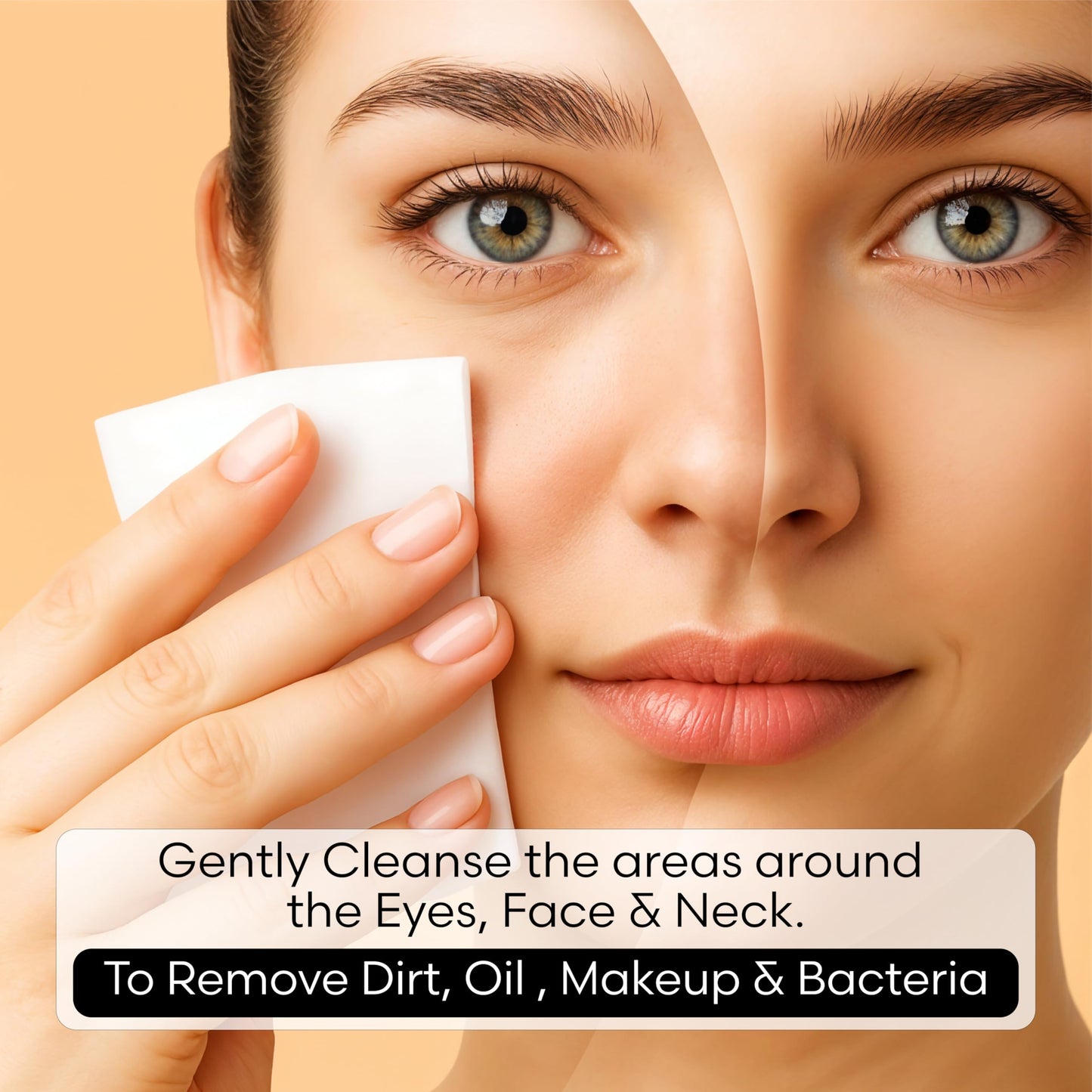 Pink Sky Vitamin C Makeup Remover Wipes - 40 Individually Wrapped Towelettes