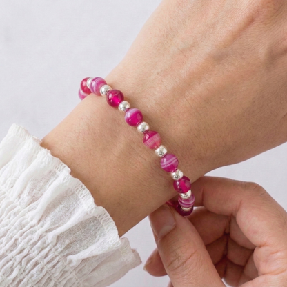 Pink Stone Bracelet