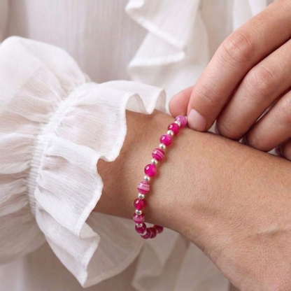 Pink Stone Bracelet