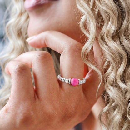Pink Stone Ring