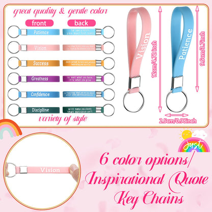 Pinkunn 68 Pcs Inspirational Gifts Bulk – Rainbow Bags & Accessories
