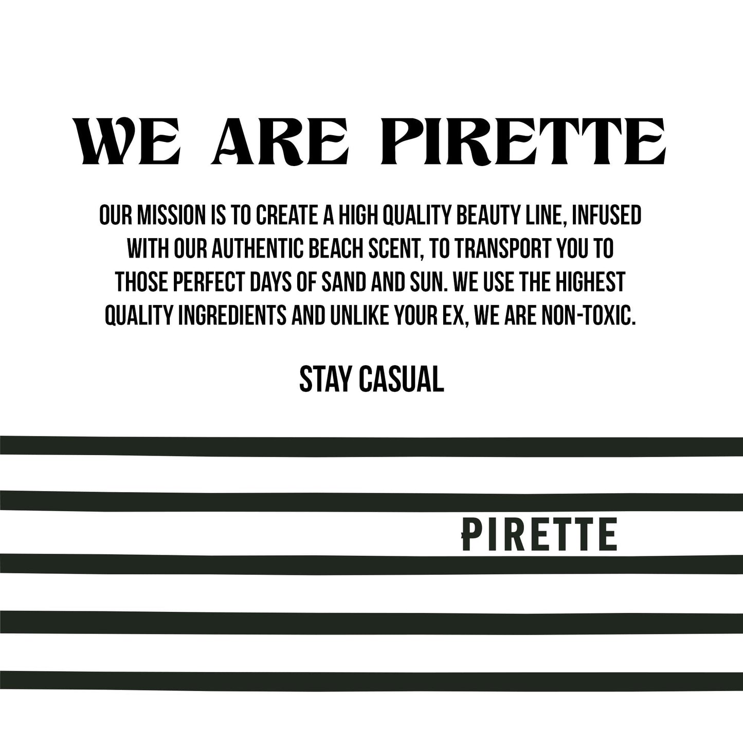 PIRETTE Mini Evening Glass Fragrance Oil Roll-On – Beach-Inspired, Long-Lasting Travel Perfume (0.25 fl oz)