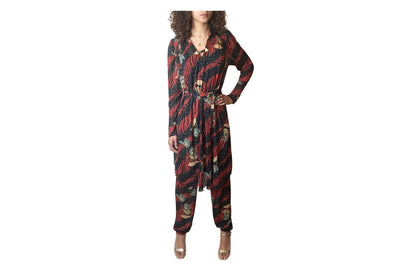 Gorgeous Vintage Virginie - Paris Two Piece Dress & Trousers Set UK 8 - 12