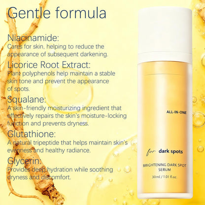 PKQLQ Face & Body Dark Spot Remedy Serum – Fade Acne Scars, Age Spots, Sun Spots, Hyperpigmentation