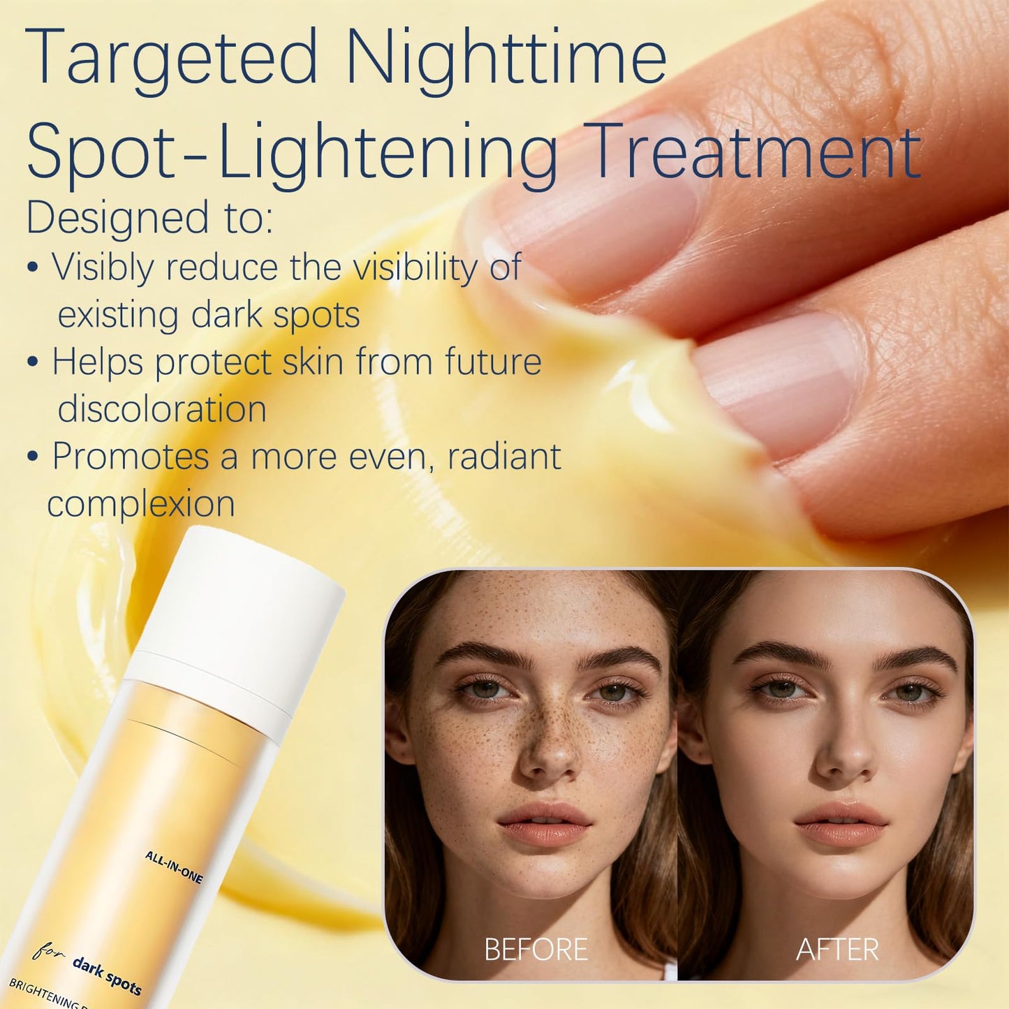 PKQLQ Face & Body Dark Spot Remedy Serum – Fade Acne Scars, Age Spots, Sun Spots, Hyperpigmentation
