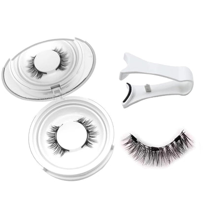 PKsiauya Ginani Magnetic Lashes – No Glue, Reusable Lashes with Applicator for Valentine's Day