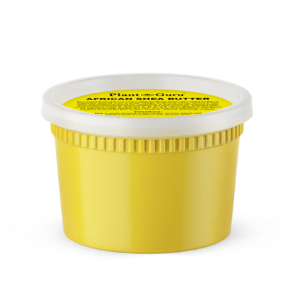 Plant Guru Raw African Shea Butter 16 oz – 100% Pure, Unrefined Yellow Shea Butter for Dry Skin, Hair & DIY Projects
