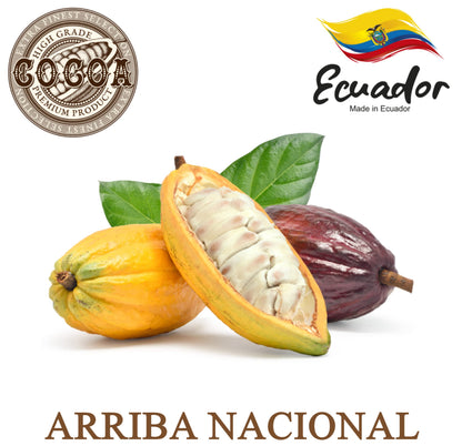 Plant Guru Raw Cocoa Butter 2 Lbs Bar — 100% Pure Arriba Nacional Cacao Bean, Food Grade