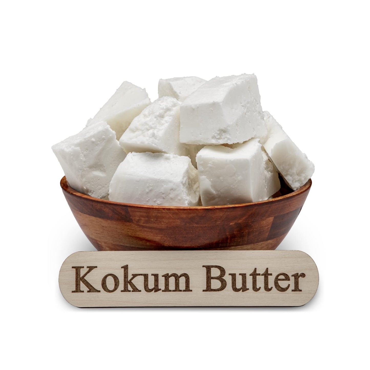 Plant Guru Raw Kokum Butter 16 oz – Pure Cold-Pressed Skin & Hair Moisturizer