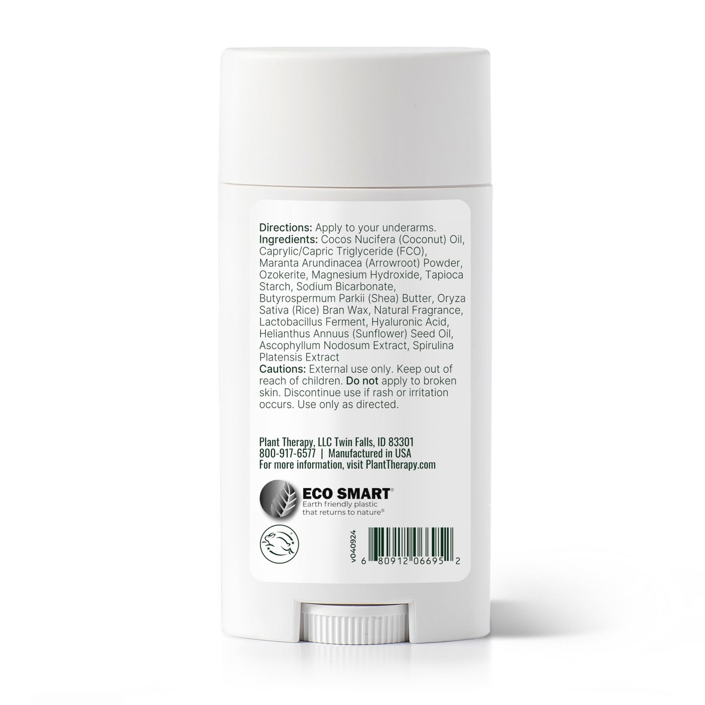 Plant Therapy Coconut Ylang Ylang Natural Deodorant | Aluminum Free 2.65 oz