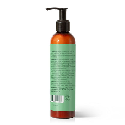 Plant Therapy Peppermint Body Lotion with Aloe & Shea — Hydration for Soft Skin, 8 oz