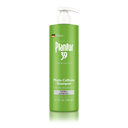 Plantur 39 Fine & Brittle Hair Shampoo – Phyto-Caffeine Formula for Women’s Thinning Hair | 16.9 fl oz