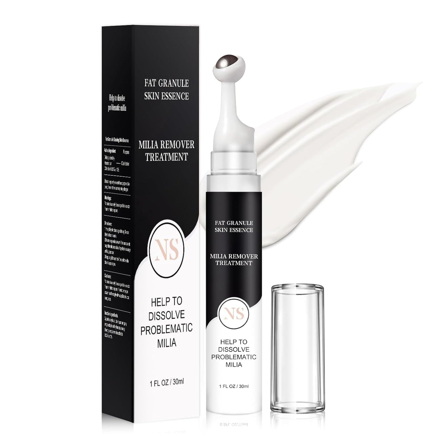 Platicat Milia Remover Serum – Clear Skin Spot Treatment (30ml, 1 Count, Black)