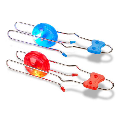 Playbees Light Up Gyro Wheels Yoyo – Vintage Trick Toy (2 Pack)