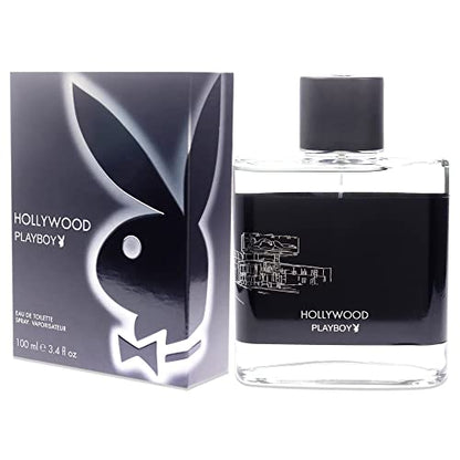 Playboy Hollywood Eau de Toilette for Men – 100 ml / 3.4 oz | Playboy Fragrances
