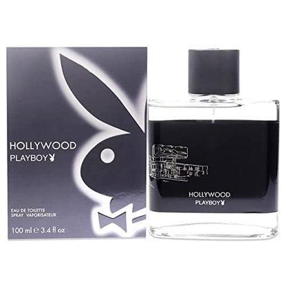 Playboy Hollywood Eau de Toilette for Men – 100 ml / 3.4 oz | Playboy Fragrances