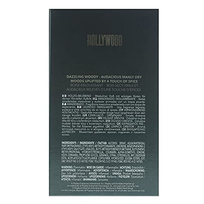 Playboy Hollywood Eau de Toilette for Men – 100 ml / 3.4 oz | Playboy Fragrances