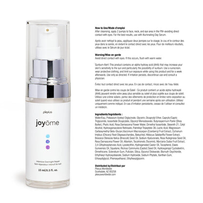 Plexus Joyome Intensive Overnight Repair 15ml – Reduce Deep Lines & Age Spots
