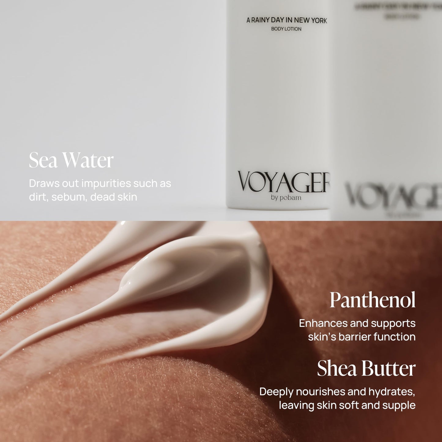 Pobam VOYAGER A Rainy Day in New York Body Lotion – Ultra-Hydrating 10.14 Fl Oz / 300 ml