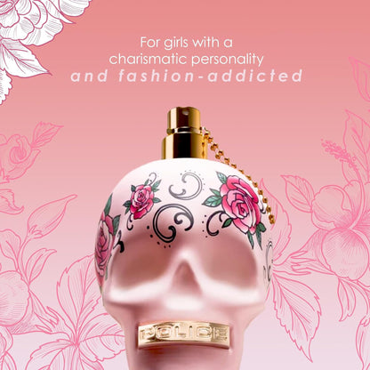 Police To Be Tattooart for Women – Floral Fruity Gourmand EDP, 4.2 oz