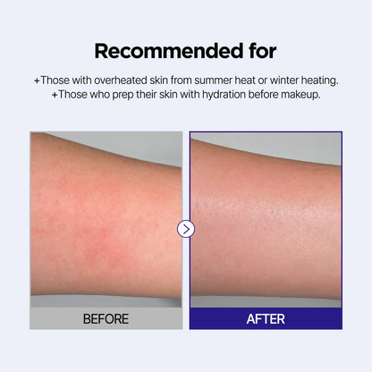 PONGDANG Dewy Glow Azulene Gel Toner Pad – Cooling & Calming 3-in-1 Toner