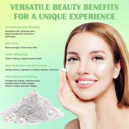 Ponhey Freshwater Pearl Powder Organic – Deep Cleansing & Pore Refining Mask 100g