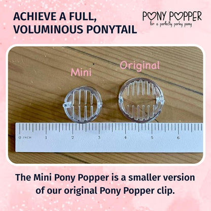 Pony Popper Clip – High Ponytail Holder for Voluminous Styles | Secure, Lightweight & Versatile