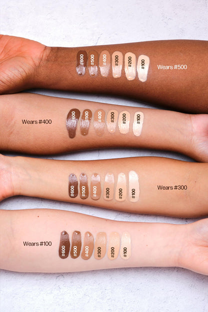 Poom Natural Glow Hydrating Foundation (Medium Neutral #300) – Buildable Coverage with Skincare Benefits